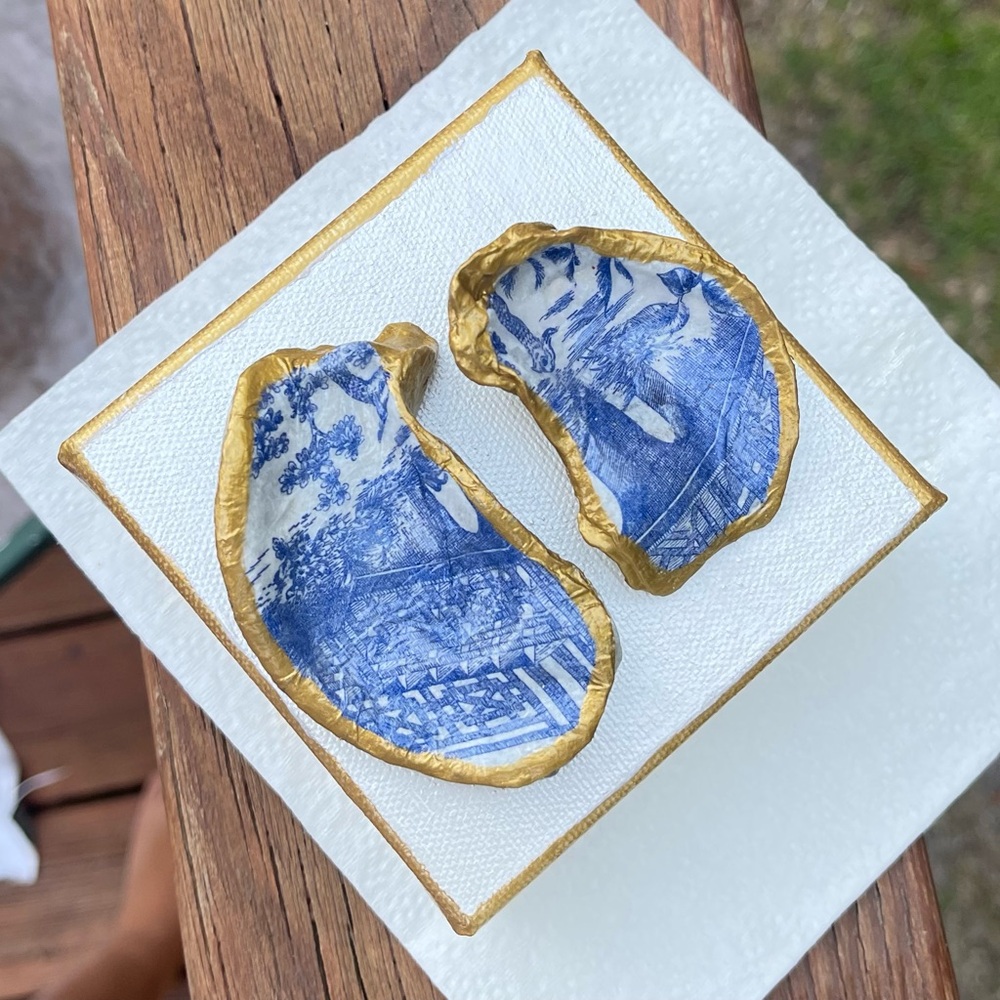 Printed oyster canvas